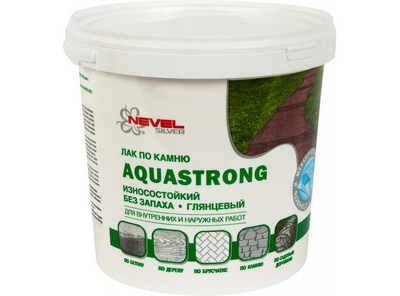 Лак по камню Aquastrong, высокопрочный, 2.5 кг